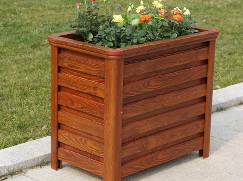 木紋鋁合金花箱 木紋鋁合金花箱