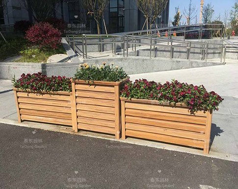 仿木紋花箱 仿木紋花箱