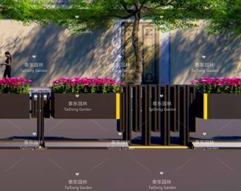 隔離花箱護欄 隔離花箱護欄