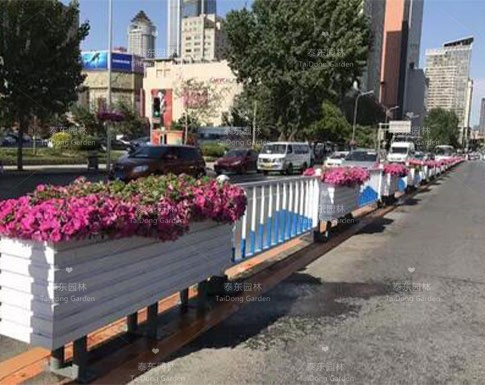 道路花箱護欄