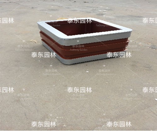 戶外銀邊pvc花箱 戶外銀邊pvc花箱