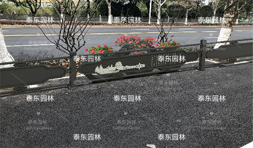 道路隔離花箱護欄